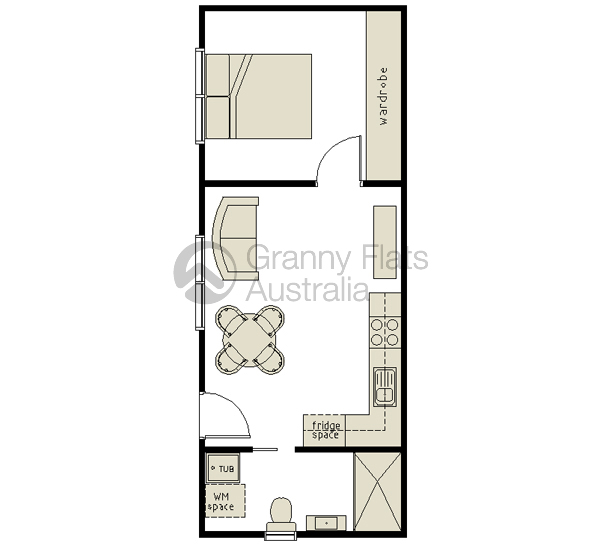 1 Bedroom Granny Flat Granny Flats Australia