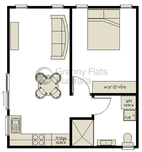 1 Bedroom Granny Flat Granny Flats Australia