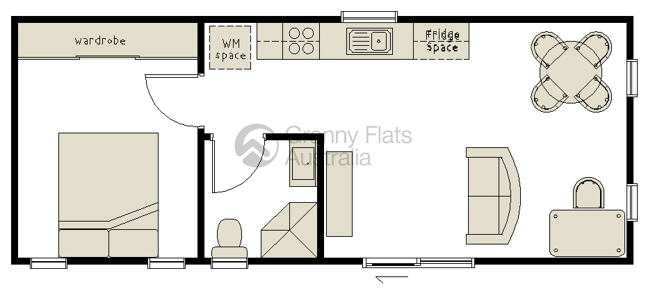 1 Bedroom Granny Flat Granny Flats Australia